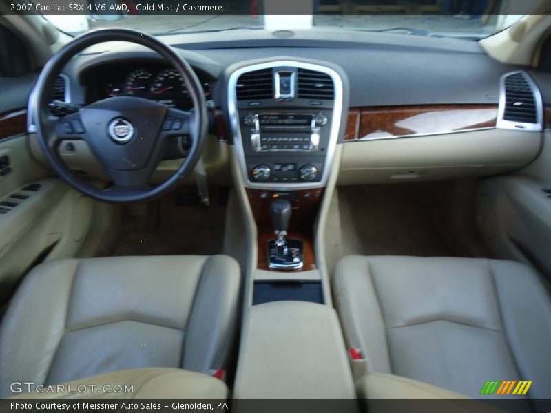 Gold Mist / Cashmere 2007 Cadillac SRX 4 V6 AWD