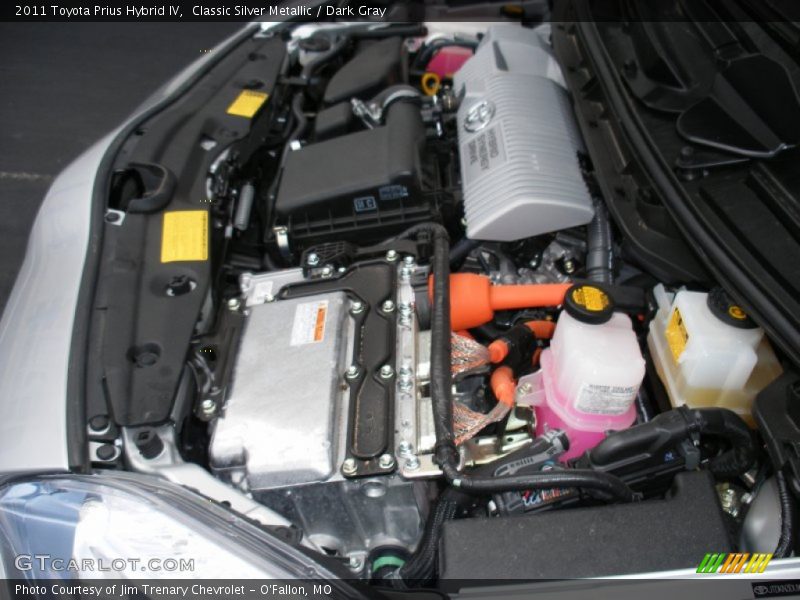 Classic Silver Metallic / Dark Gray 2011 Toyota Prius Hybrid IV