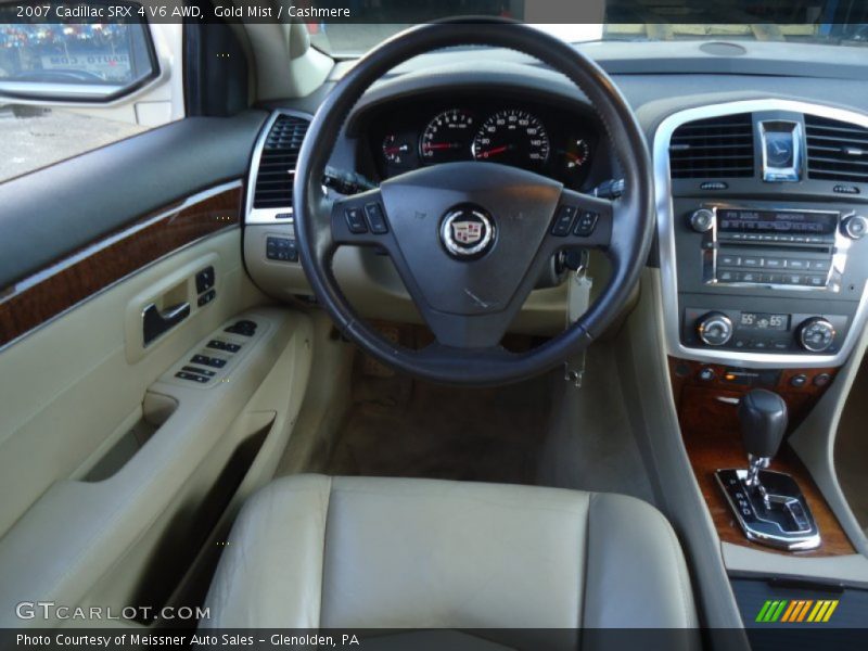 Gold Mist / Cashmere 2007 Cadillac SRX 4 V6 AWD