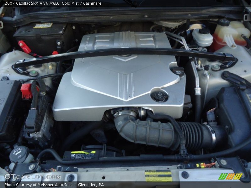 Gold Mist / Cashmere 2007 Cadillac SRX 4 V6 AWD