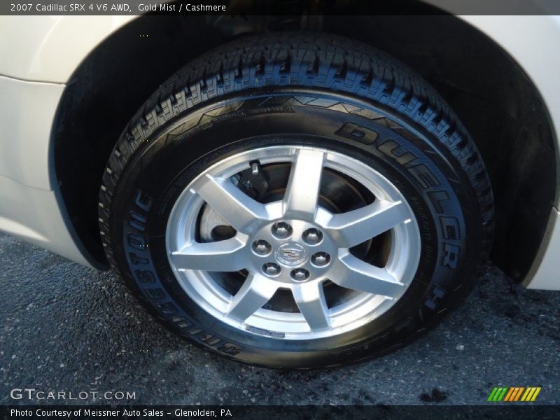 Gold Mist / Cashmere 2007 Cadillac SRX 4 V6 AWD