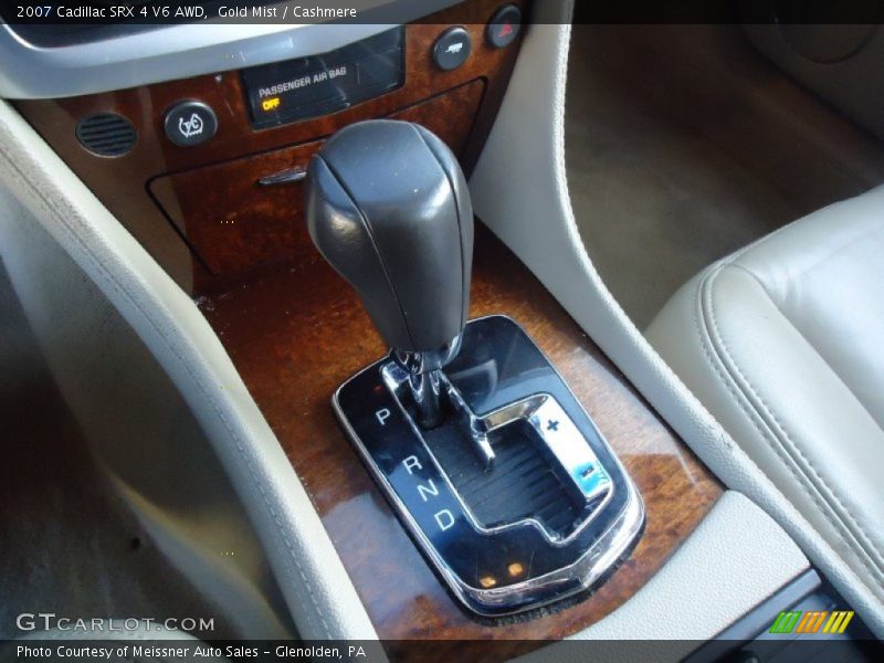 Gold Mist / Cashmere 2007 Cadillac SRX 4 V6 AWD