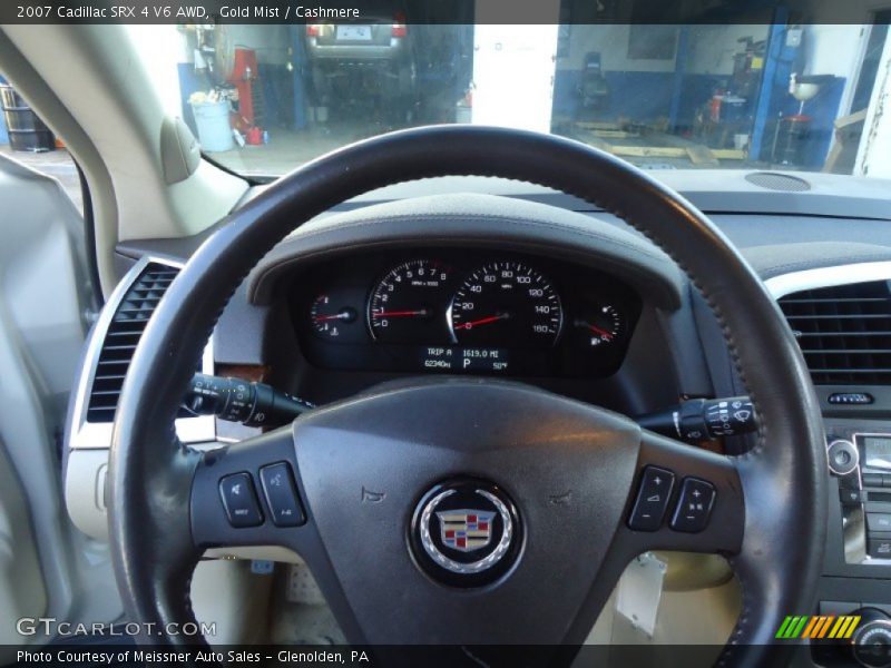Gold Mist / Cashmere 2007 Cadillac SRX 4 V6 AWD