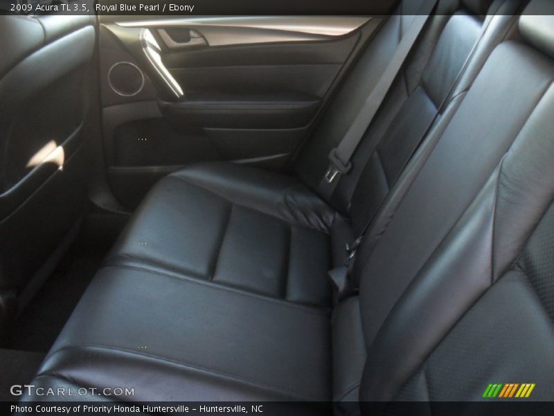 Royal Blue Pearl / Ebony 2009 Acura TL 3.5