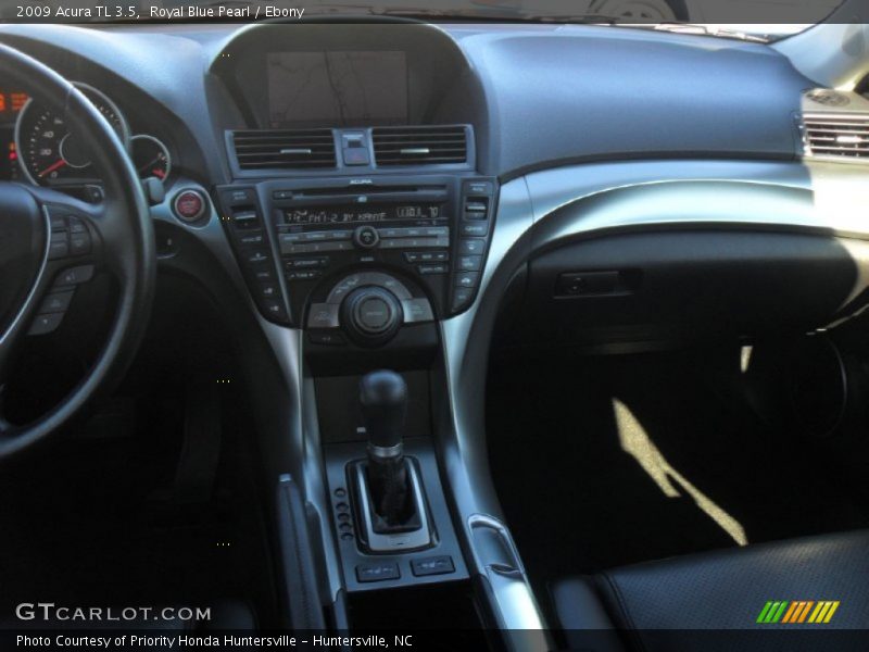 Royal Blue Pearl / Ebony 2009 Acura TL 3.5