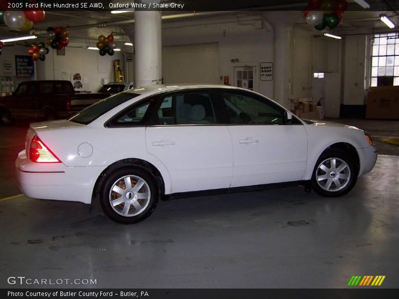 Oxford White / Shale Grey 2005 Ford Five Hundred SE AWD