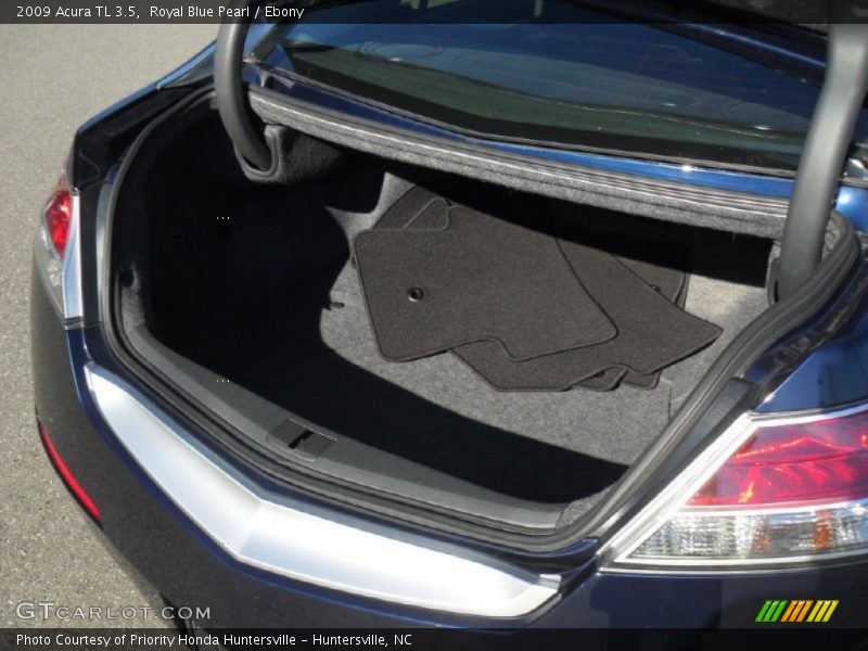 Royal Blue Pearl / Ebony 2009 Acura TL 3.5