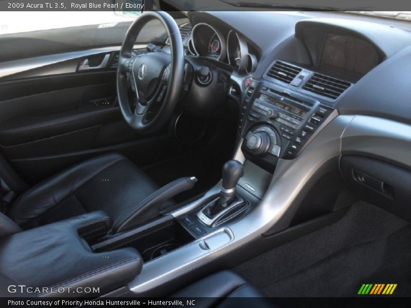 Royal Blue Pearl / Ebony 2009 Acura TL 3.5