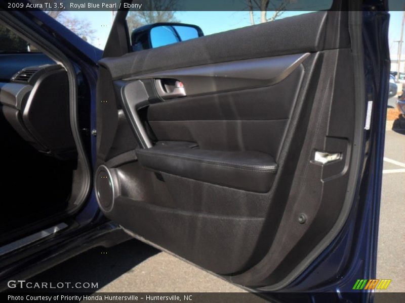 Royal Blue Pearl / Ebony 2009 Acura TL 3.5