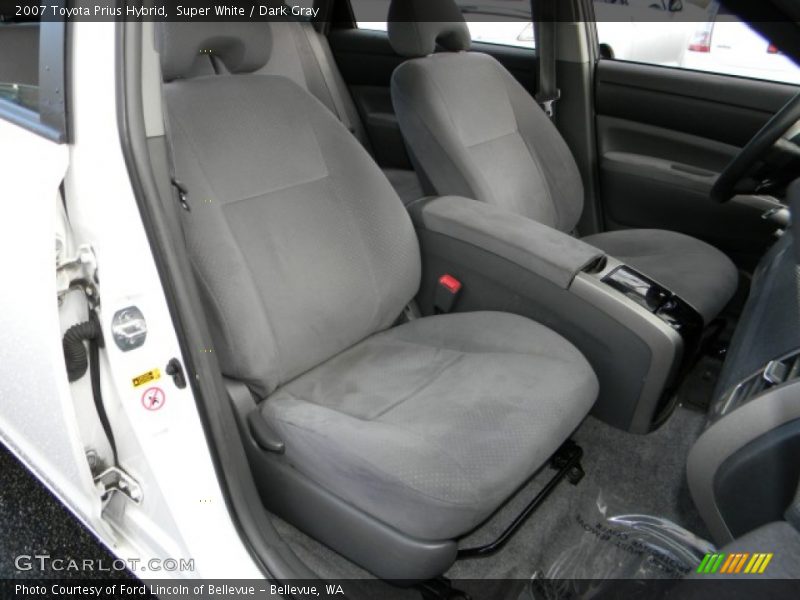 Super White / Dark Gray 2007 Toyota Prius Hybrid
