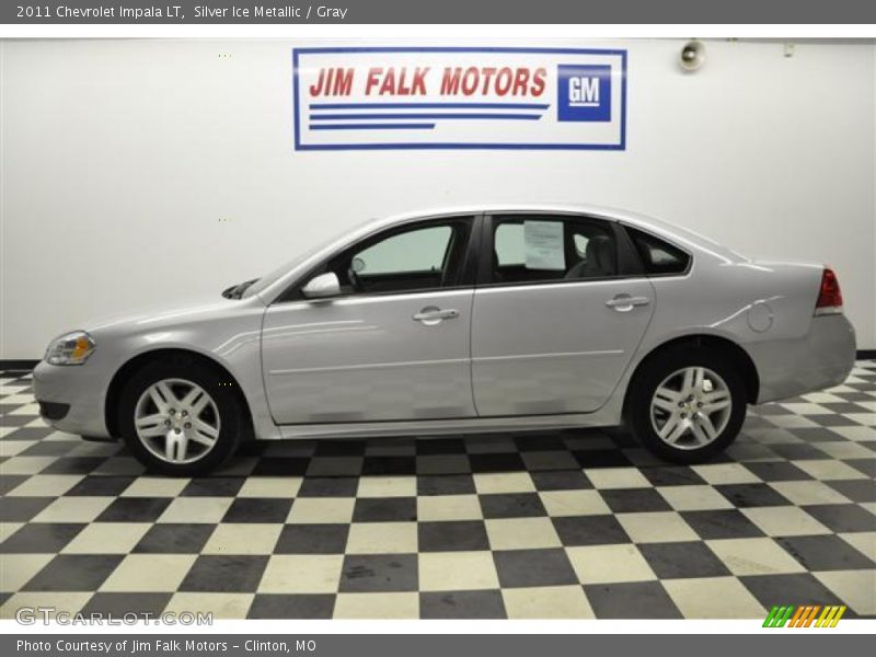 Silver Ice Metallic / Gray 2011 Chevrolet Impala LT