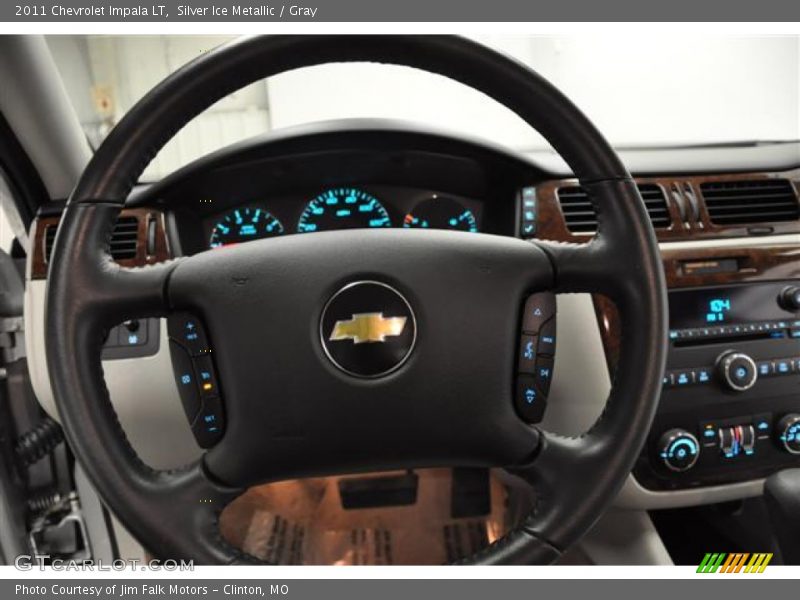 Silver Ice Metallic / Gray 2011 Chevrolet Impala LT