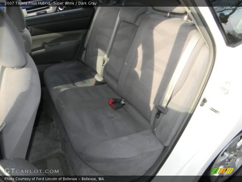 Super White / Dark Gray 2007 Toyota Prius Hybrid