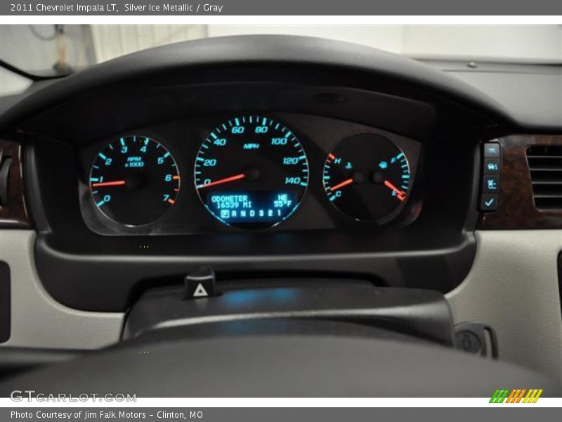Silver Ice Metallic / Gray 2011 Chevrolet Impala LT