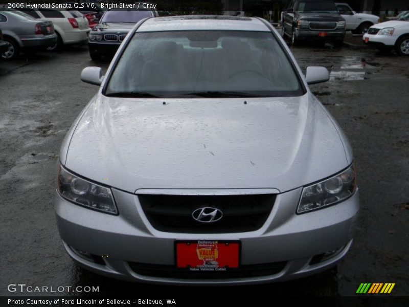 Bright Silver / Gray 2006 Hyundai Sonata GLS V6