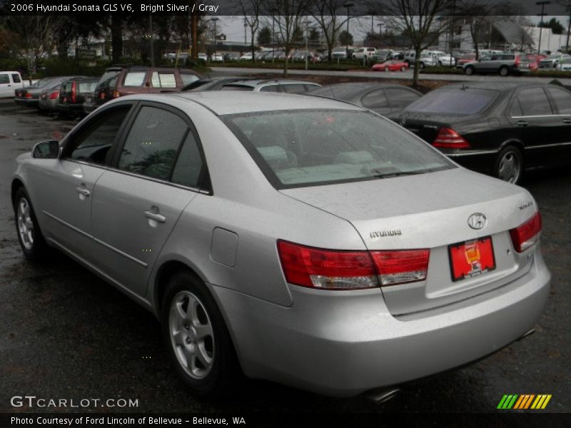 Bright Silver / Gray 2006 Hyundai Sonata GLS V6