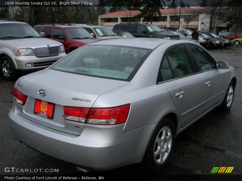 Bright Silver / Gray 2006 Hyundai Sonata GLS V6