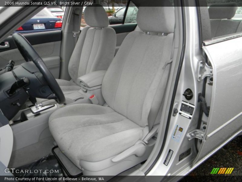 Bright Silver / Gray 2006 Hyundai Sonata GLS V6