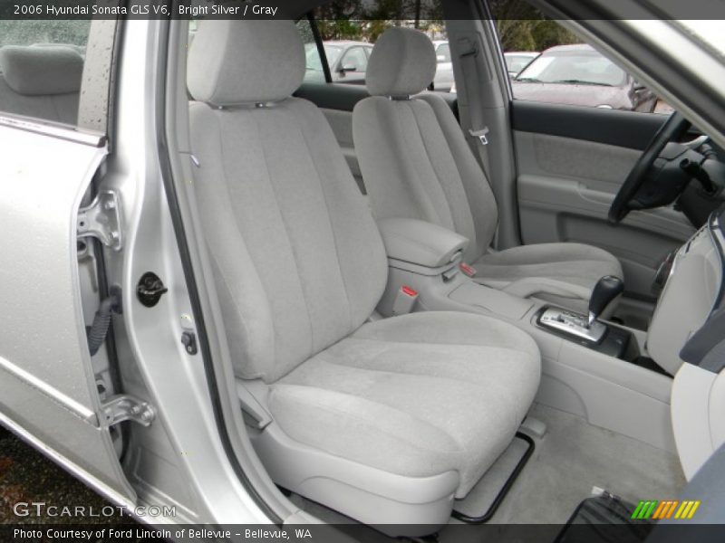 Bright Silver / Gray 2006 Hyundai Sonata GLS V6