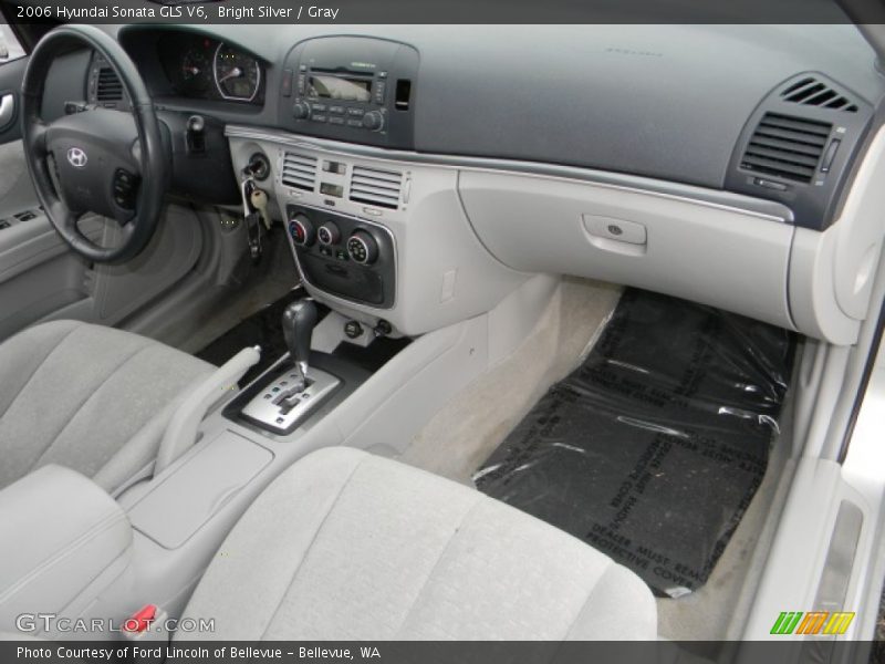 Bright Silver / Gray 2006 Hyundai Sonata GLS V6