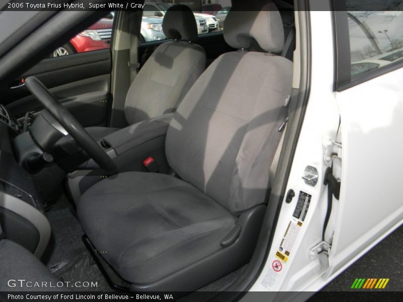 Super White / Gray 2006 Toyota Prius Hybrid