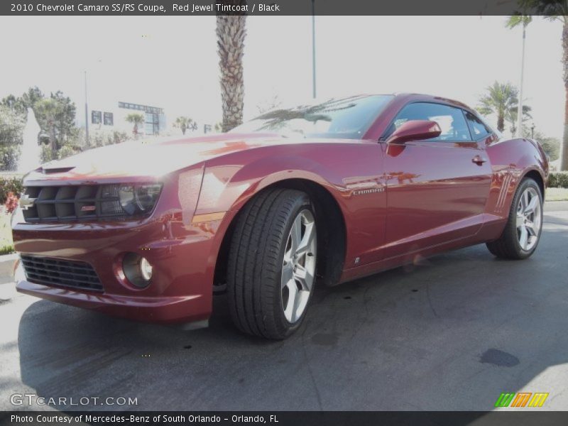 Red Jewel Tintcoat / Black 2010 Chevrolet Camaro SS/RS Coupe