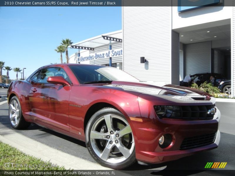 Red Jewel Tintcoat / Black 2010 Chevrolet Camaro SS/RS Coupe