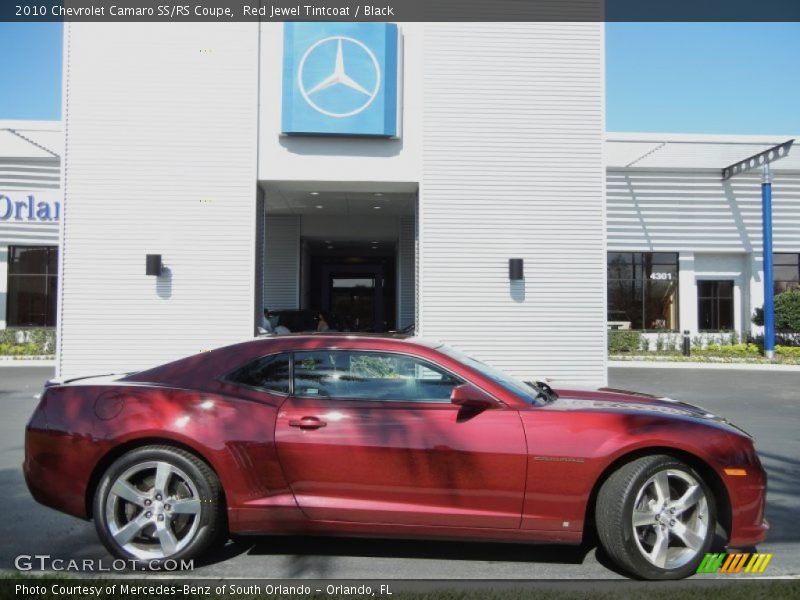 Red Jewel Tintcoat / Black 2010 Chevrolet Camaro SS/RS Coupe
