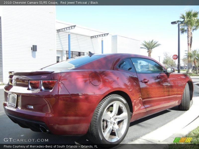 Red Jewel Tintcoat / Black 2010 Chevrolet Camaro SS/RS Coupe