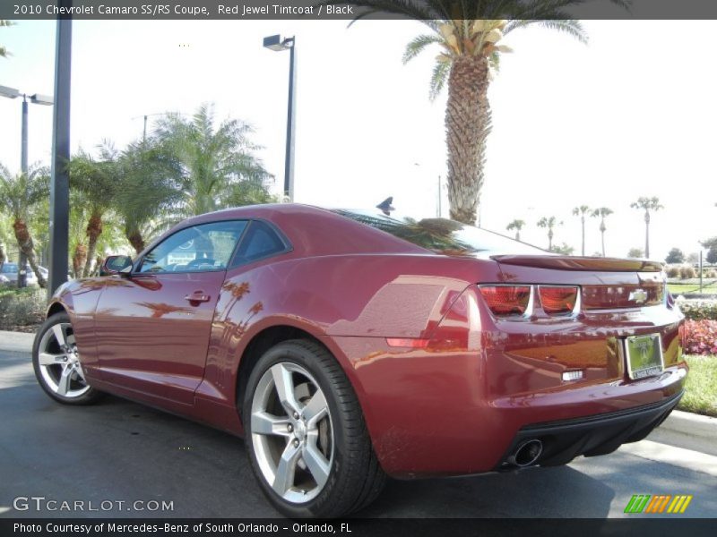 Red Jewel Tintcoat / Black 2010 Chevrolet Camaro SS/RS Coupe