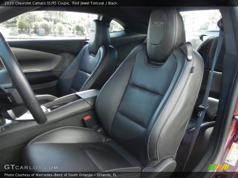 Red Jewel Tintcoat / Black 2010 Chevrolet Camaro SS/RS Coupe
