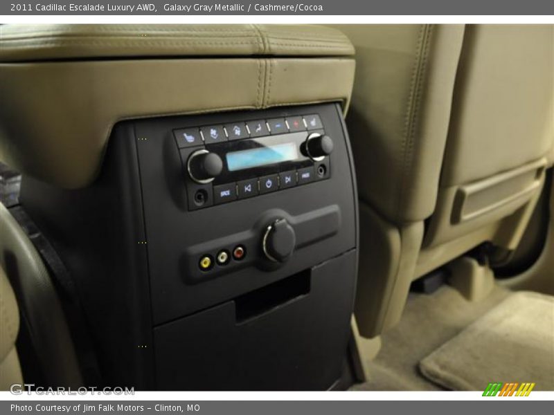 Galaxy Gray Metallic / Cashmere/Cocoa 2011 Cadillac Escalade Luxury AWD