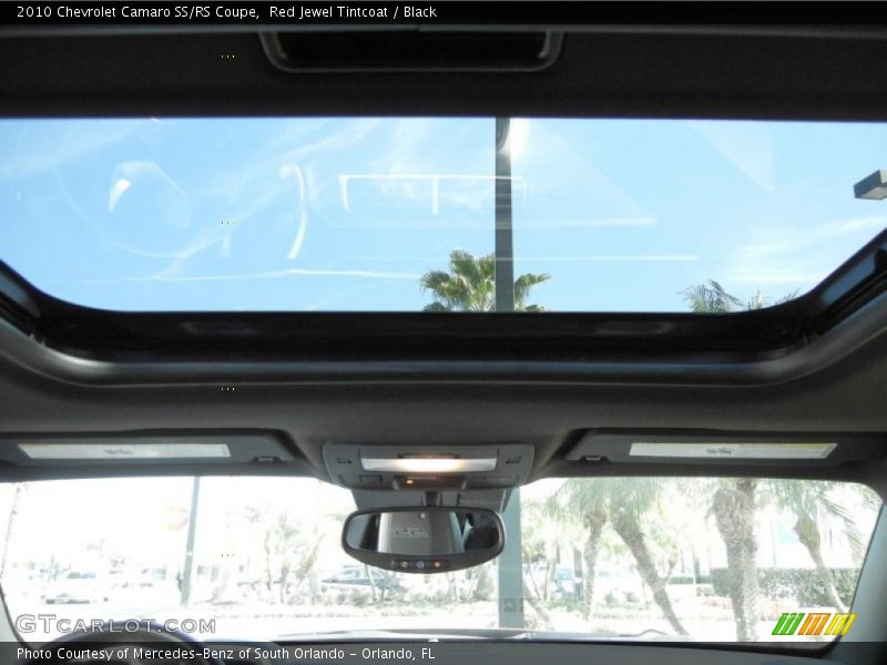 Red Jewel Tintcoat / Black 2010 Chevrolet Camaro SS/RS Coupe
