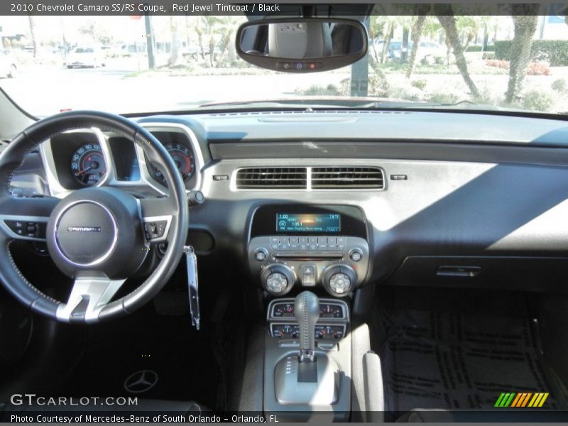 Red Jewel Tintcoat / Black 2010 Chevrolet Camaro SS/RS Coupe