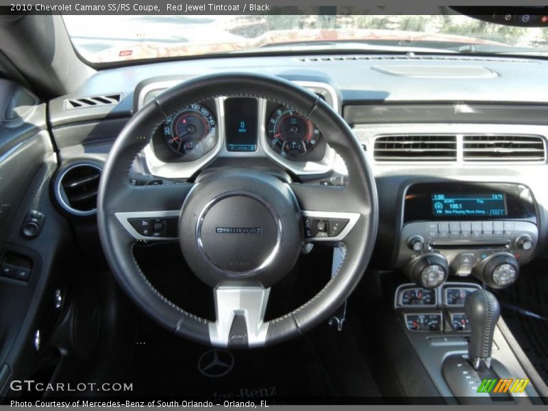 Red Jewel Tintcoat / Black 2010 Chevrolet Camaro SS/RS Coupe
