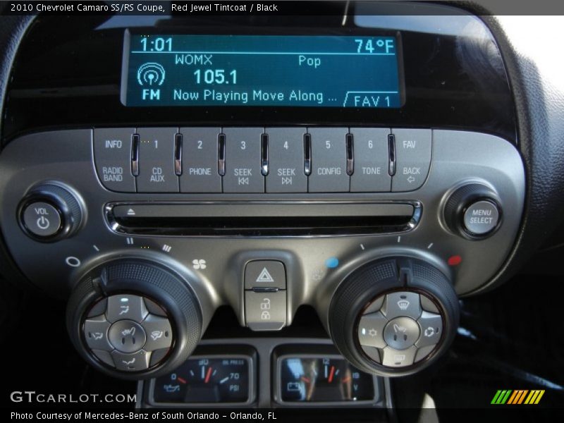 Red Jewel Tintcoat / Black 2010 Chevrolet Camaro SS/RS Coupe