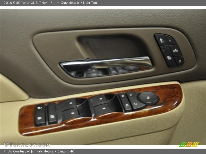Storm Gray Metallic / Light Tan 2010 GMC Yukon XL SLT 4x4