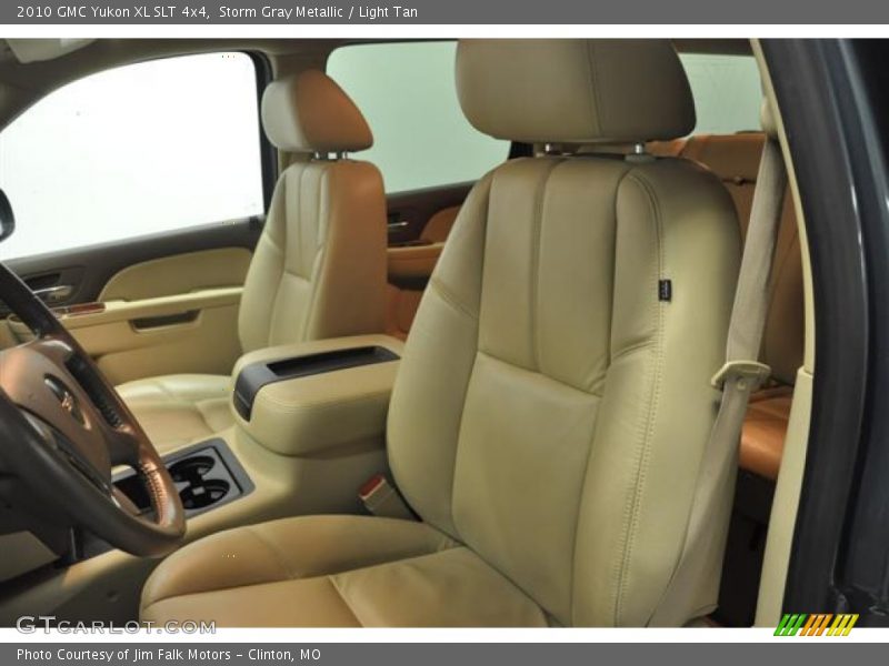 Storm Gray Metallic / Light Tan 2010 GMC Yukon XL SLT 4x4