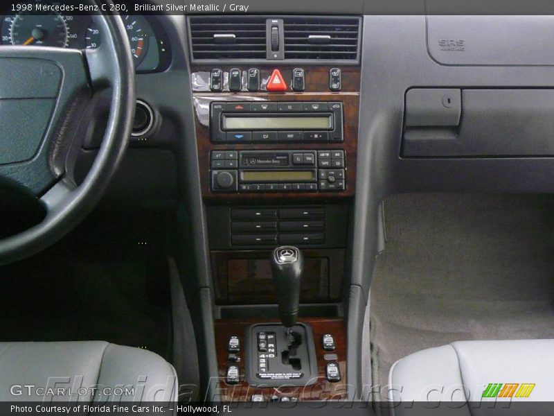 Brilliant Silver Metallic / Gray 1998 Mercedes-Benz C 280