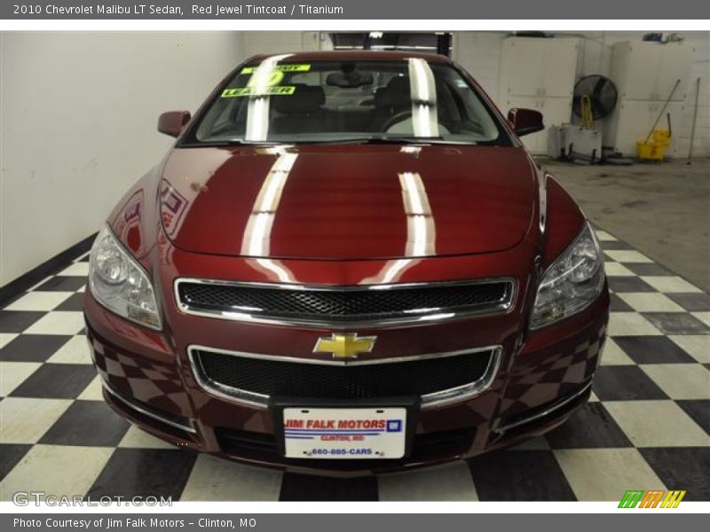 Red Jewel Tintcoat / Titanium 2010 Chevrolet Malibu LT Sedan