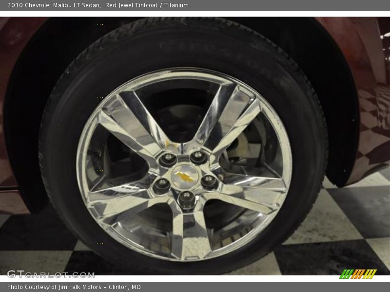 Red Jewel Tintcoat / Titanium 2010 Chevrolet Malibu LT Sedan