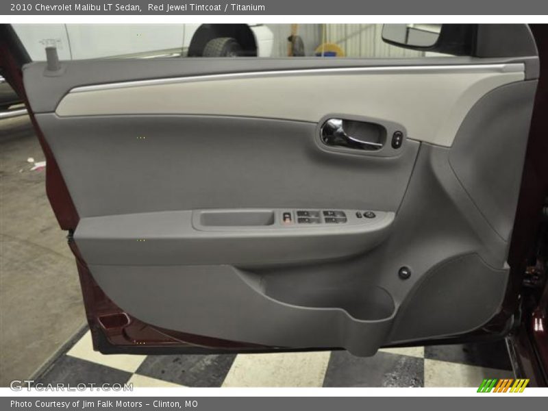 Red Jewel Tintcoat / Titanium 2010 Chevrolet Malibu LT Sedan