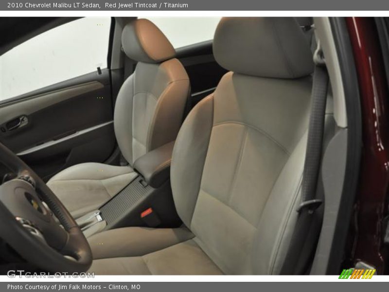 Red Jewel Tintcoat / Titanium 2010 Chevrolet Malibu LT Sedan