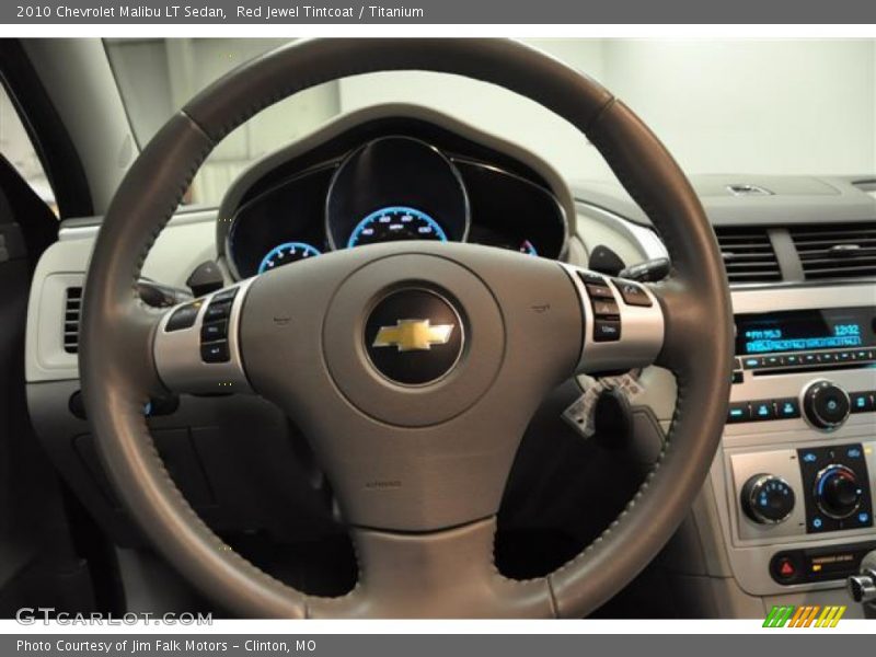 Red Jewel Tintcoat / Titanium 2010 Chevrolet Malibu LT Sedan
