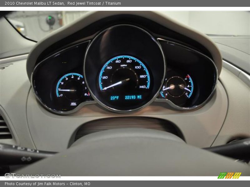 Red Jewel Tintcoat / Titanium 2010 Chevrolet Malibu LT Sedan
