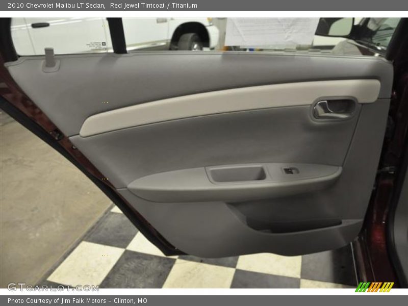 Red Jewel Tintcoat / Titanium 2010 Chevrolet Malibu LT Sedan