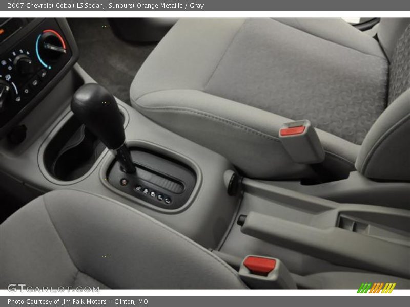 Sunburst Orange Metallic / Gray 2007 Chevrolet Cobalt LS Sedan
