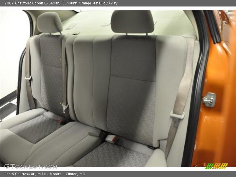 Sunburst Orange Metallic / Gray 2007 Chevrolet Cobalt LS Sedan