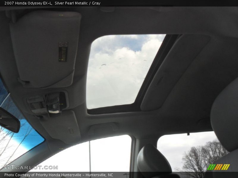 Silver Pearl Metallic / Gray 2007 Honda Odyssey EX-L