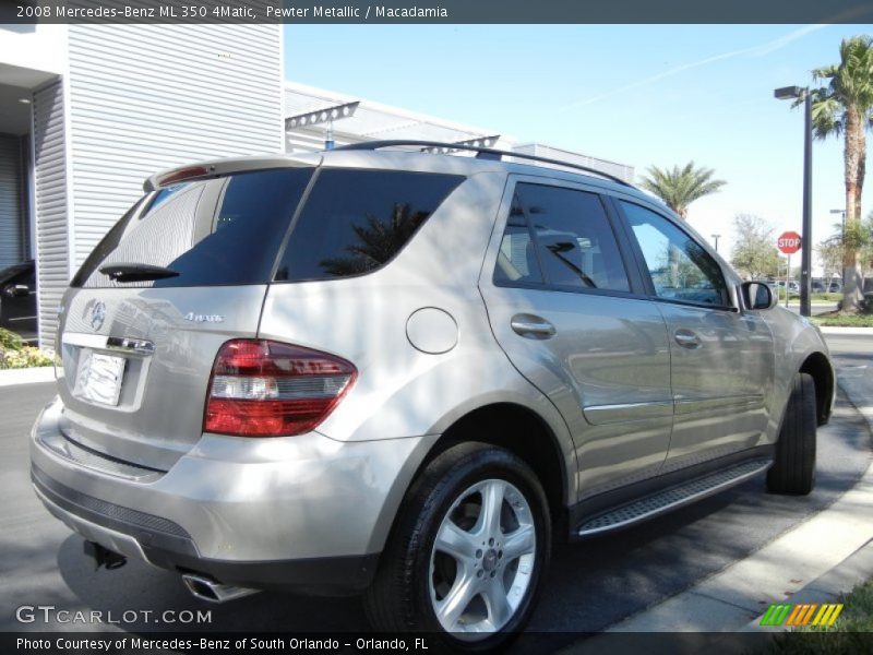 Pewter Metallic / Macadamia 2008 Mercedes-Benz ML 350 4Matic